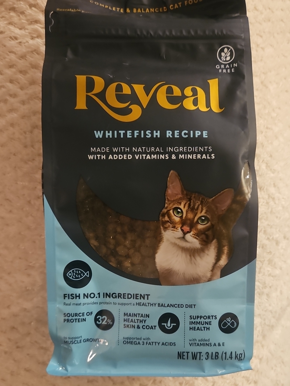 Whitefish Recipe Cat Food - Reveal